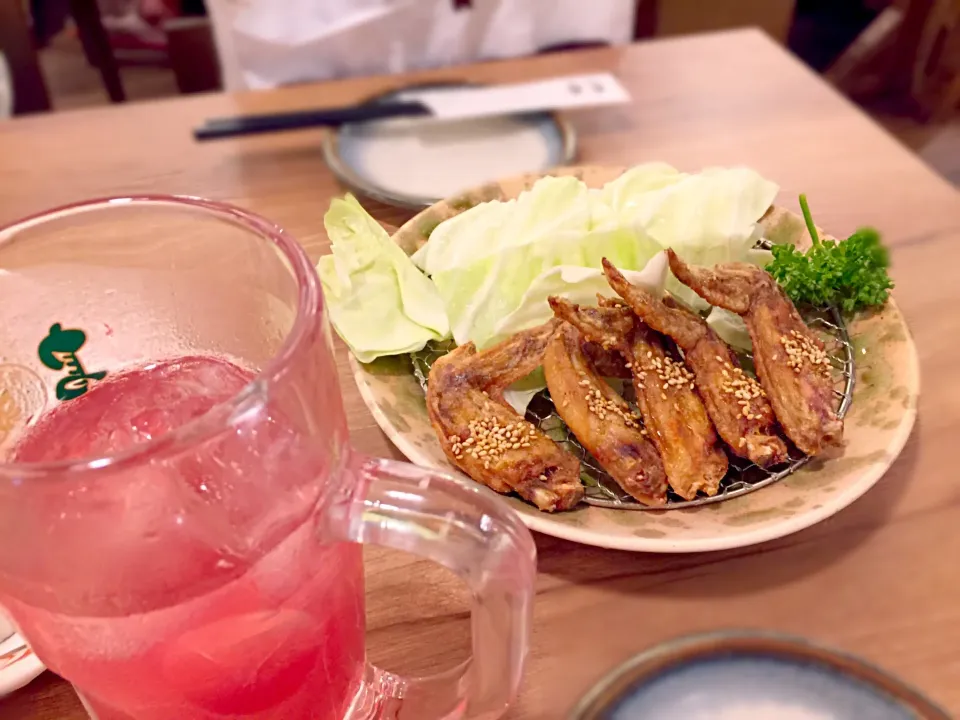 🍗手羽揚げ@鳥良商店🐔🍻|マニラ男さん