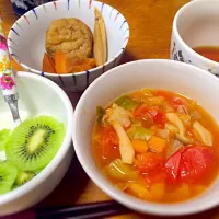 私の朝食兼昼食|まさん