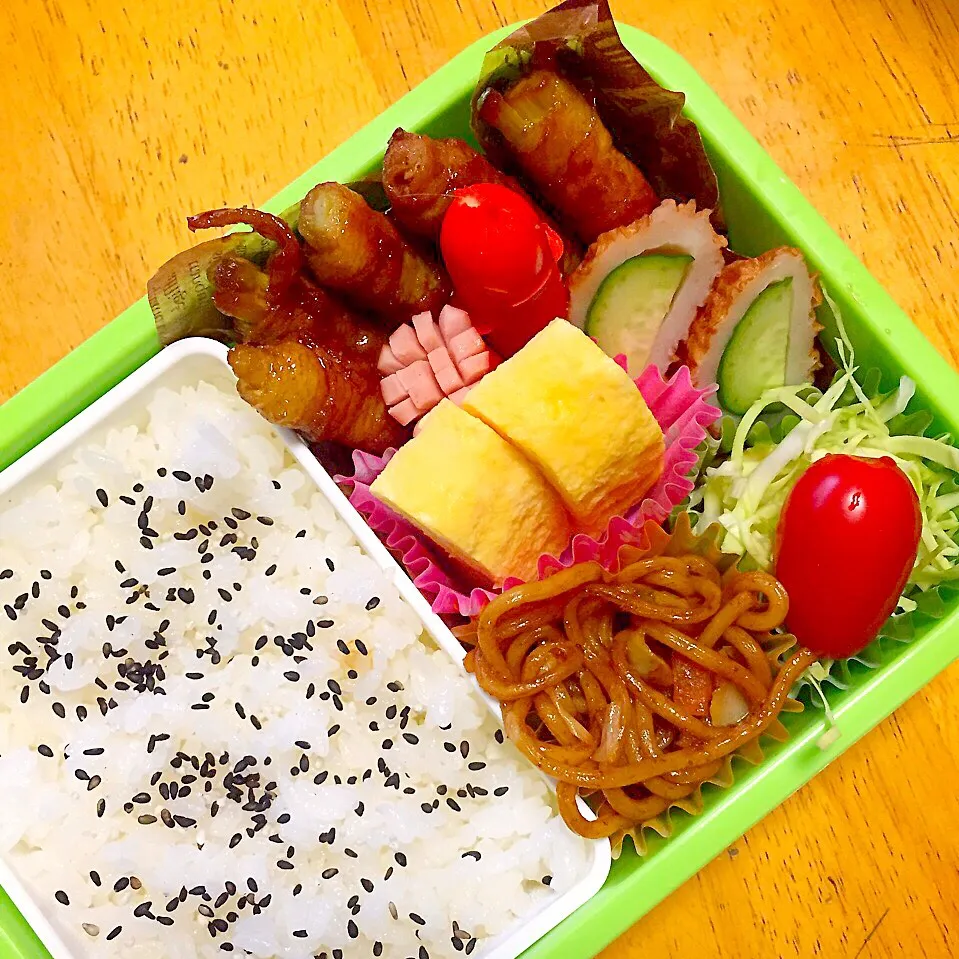 Snapdishの料理写真:2015.7.21 娘のお弁当|yoshiさん