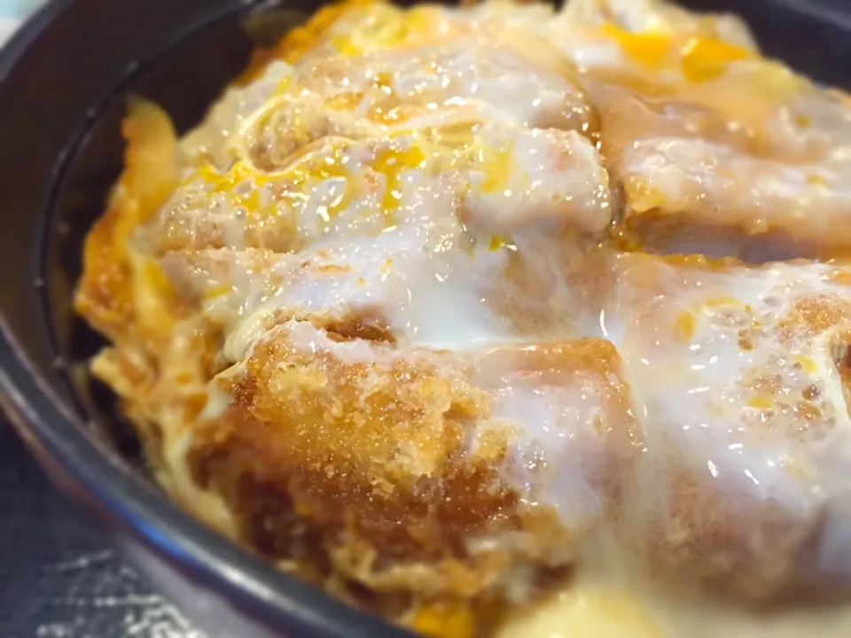 福岡市天神 友楽 カツ丼（大） 700円|旨い飯好き近藤かずひささん