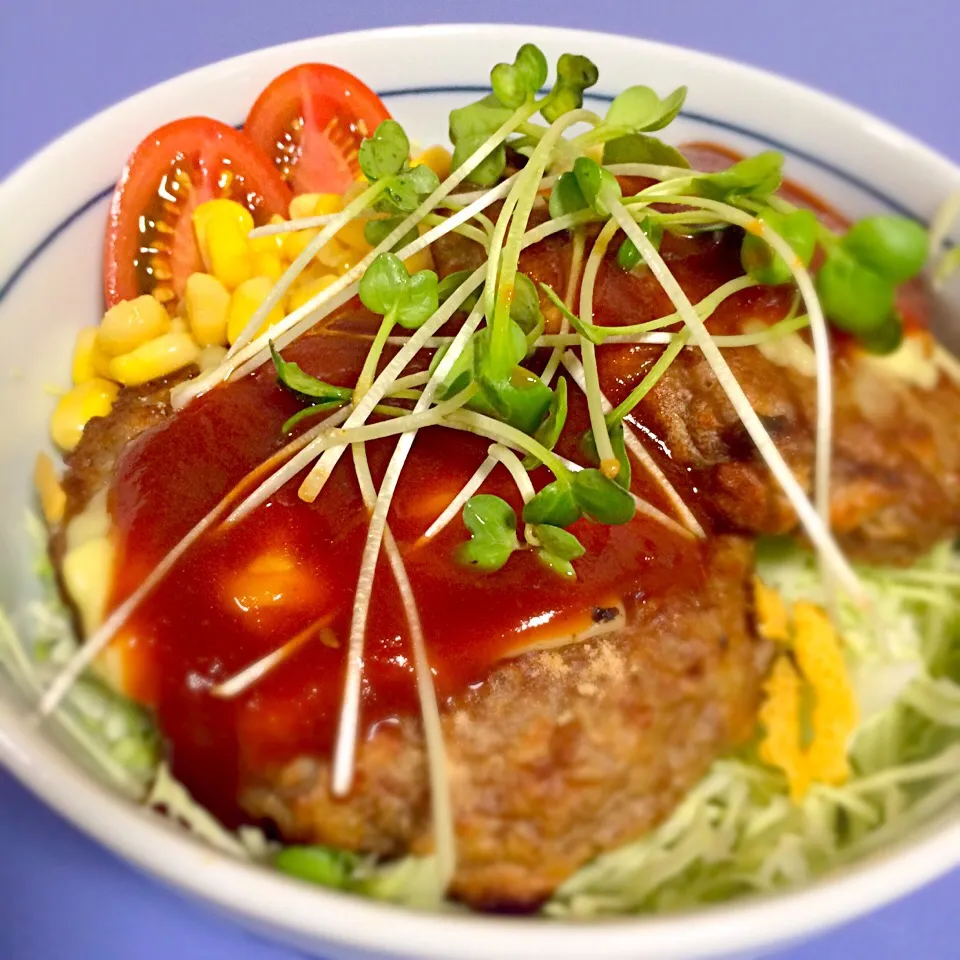 ロコモコ丼|Hiroya Fujiiさん