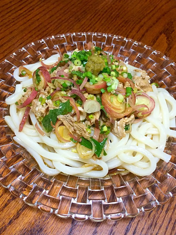 さっぱり豚冷やしうどん 柚子胡椒バージョン|T’s lanaiさん