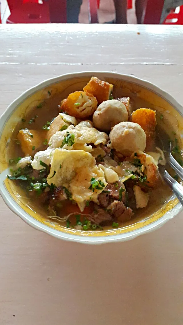 Soto Mie #indonesian cuisine #Masakan Indonesia|choco reynaさん