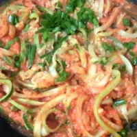 zoodles in tomato sauce...|Kruthika Nabhaさん