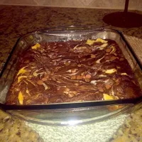 Snapdishの料理写真:Cream cheese marble brownies|Jayci Johnsonさん