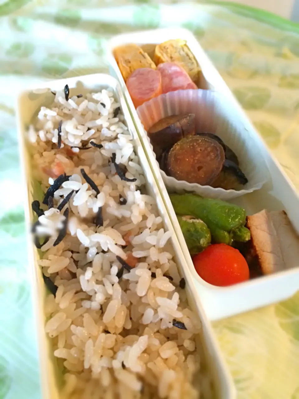 ひじきごはん弁当|のほほんさん