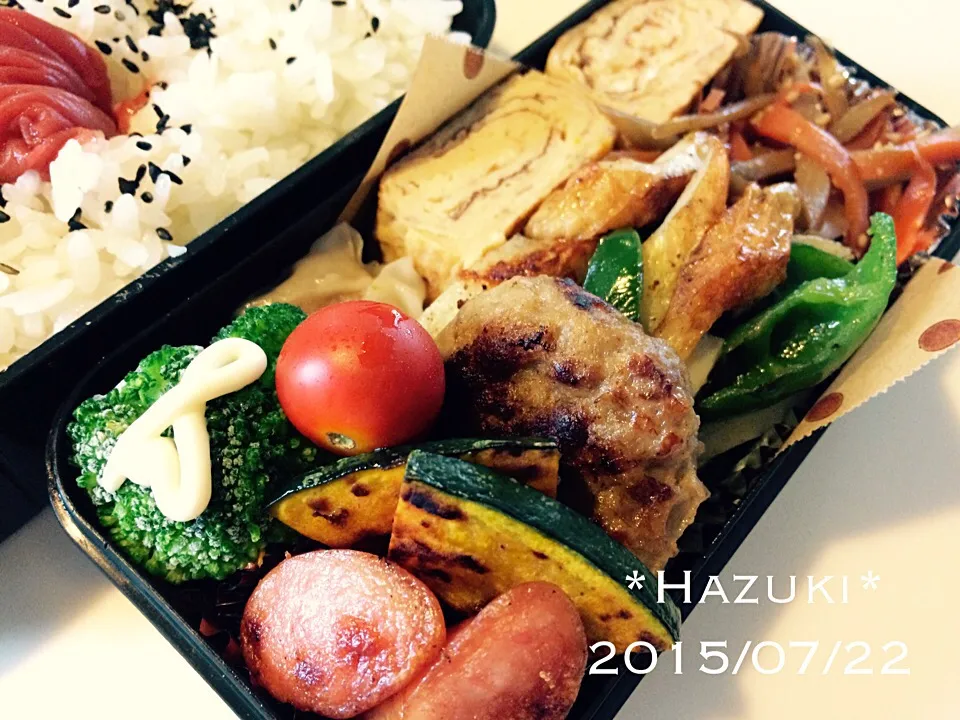 高校生息子弁当|Hazukiさん