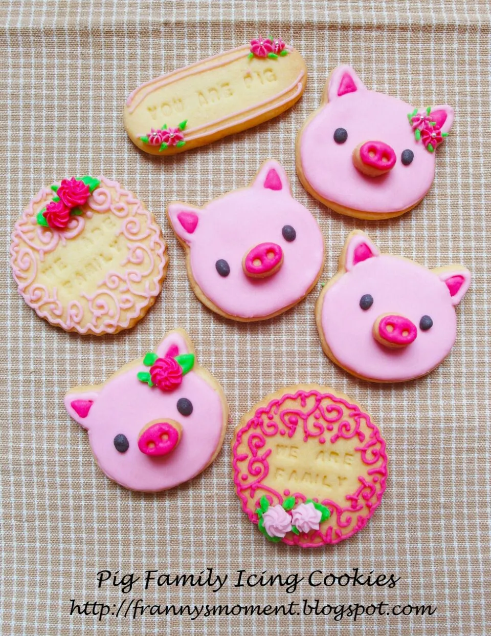 icing cookies (little pig)|Frannyさん