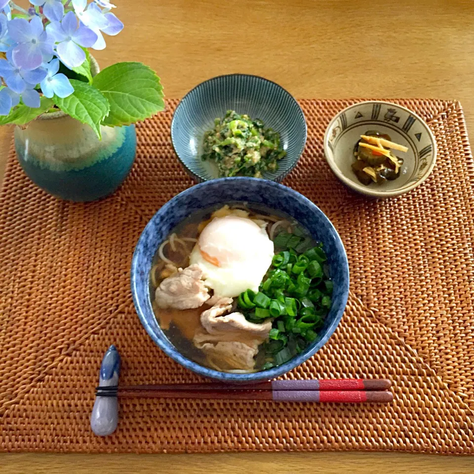 冷やし肉そば|めぐさん