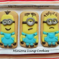 bello.... minions icing cookies.



banana