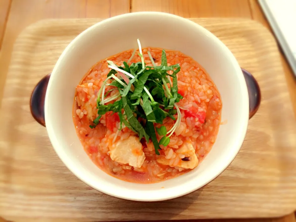 カジキマグロのリゾット🍴|ひぃさん