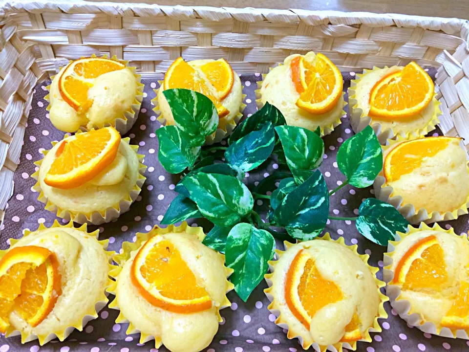 Orange mandarin muffin for rainy day ☔️☔️☔️💦💦💦|Babyluv Cabrera Ocampoさん