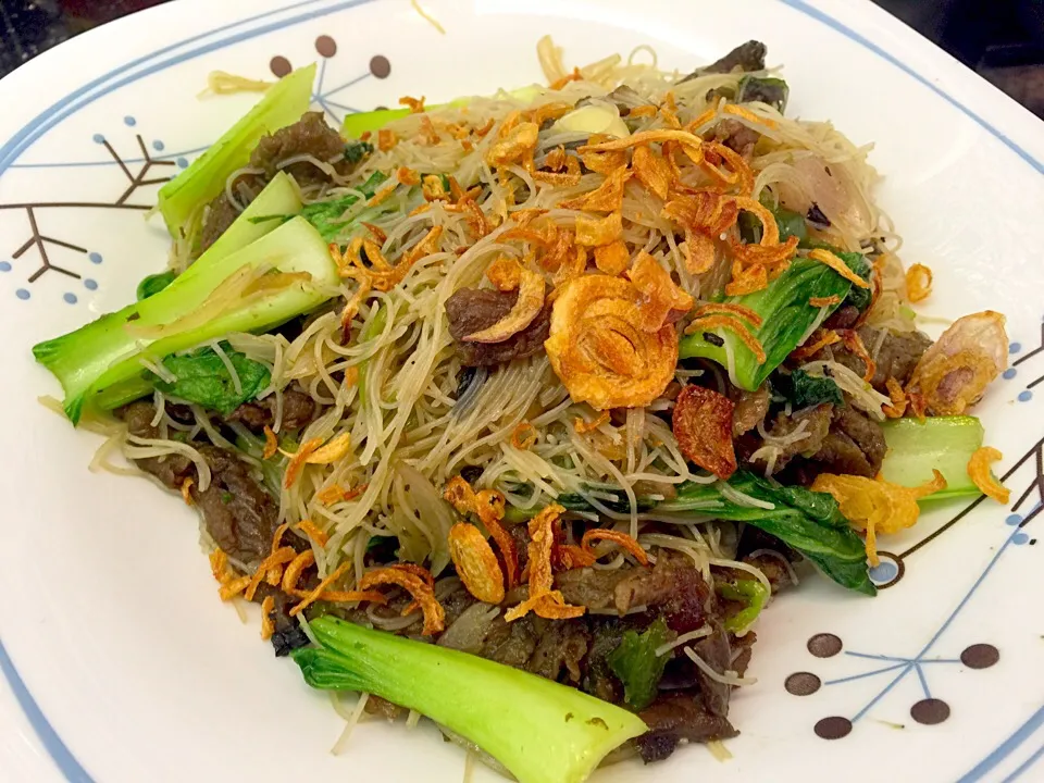 Stir Fry Beef Bee Hoon|Colleen Teoさん