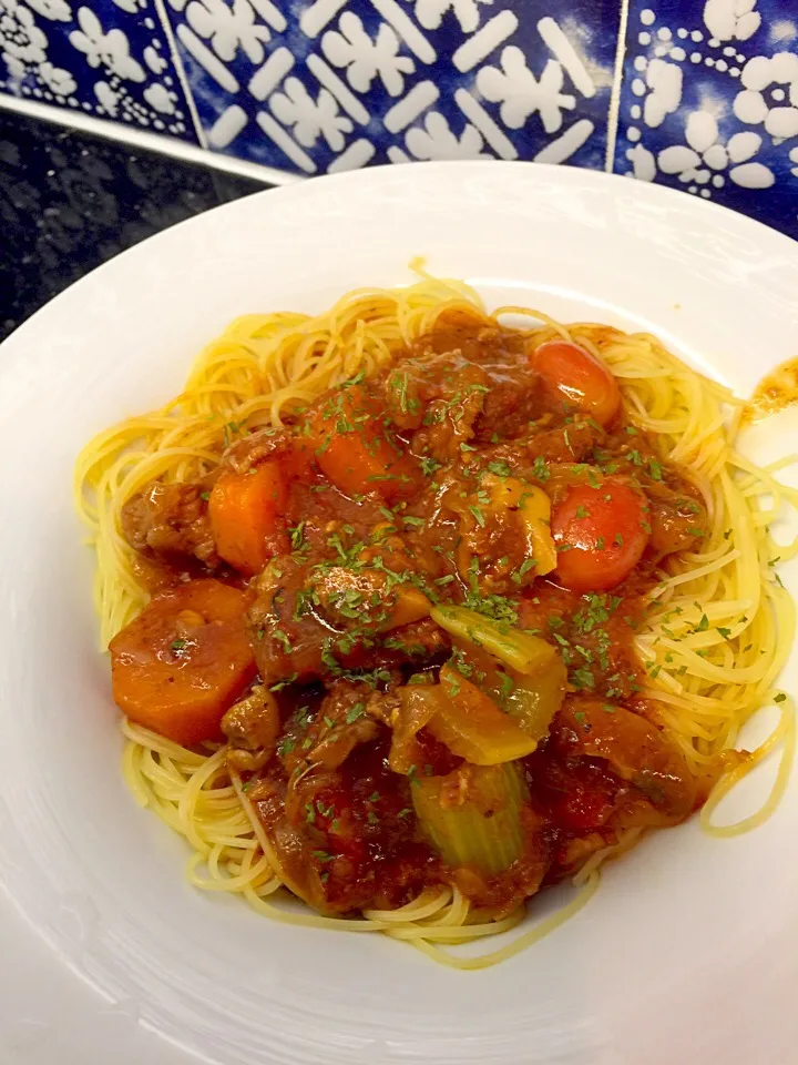 Italian Beef Stew Pasta|Colleen Teoさん