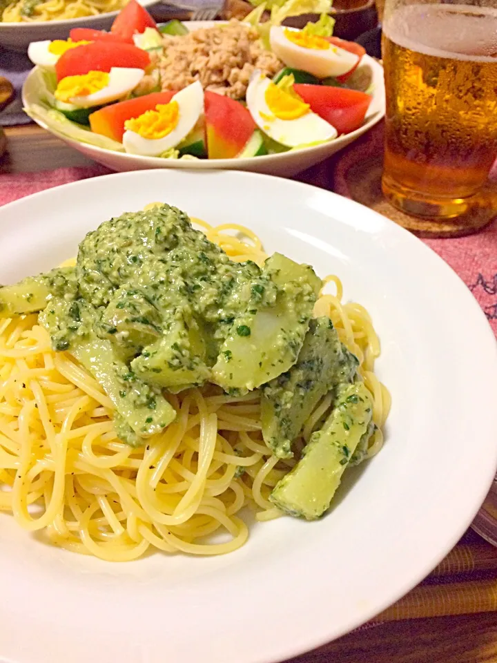 自家製バジルのジェノベーゼ🍝🌟|舞さん