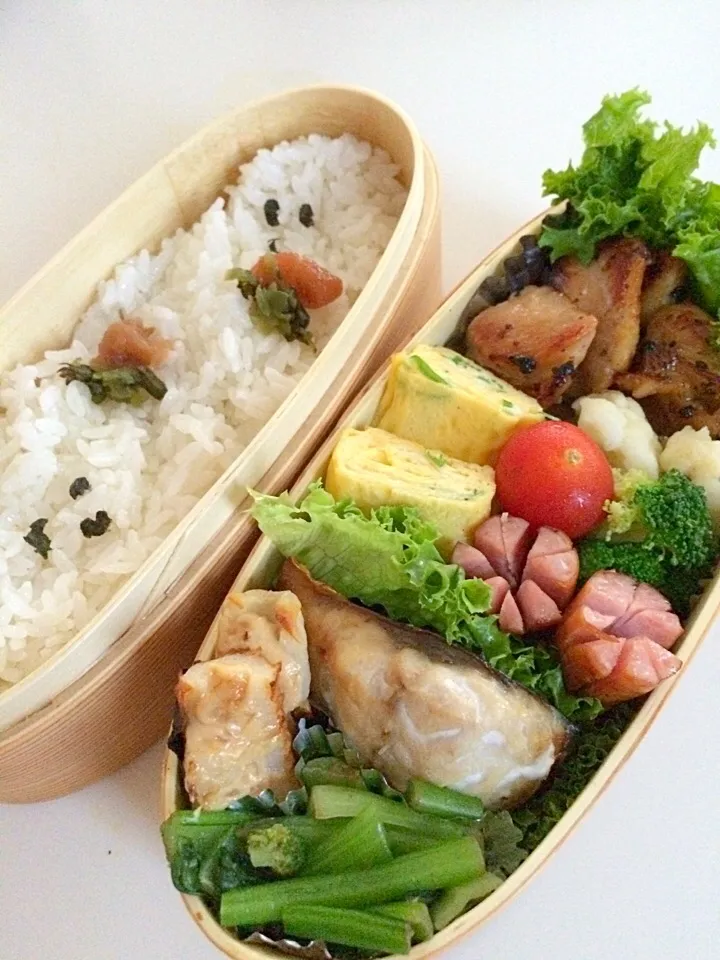 Snapdishの料理写真:旦那さんお弁当|バクダンさん