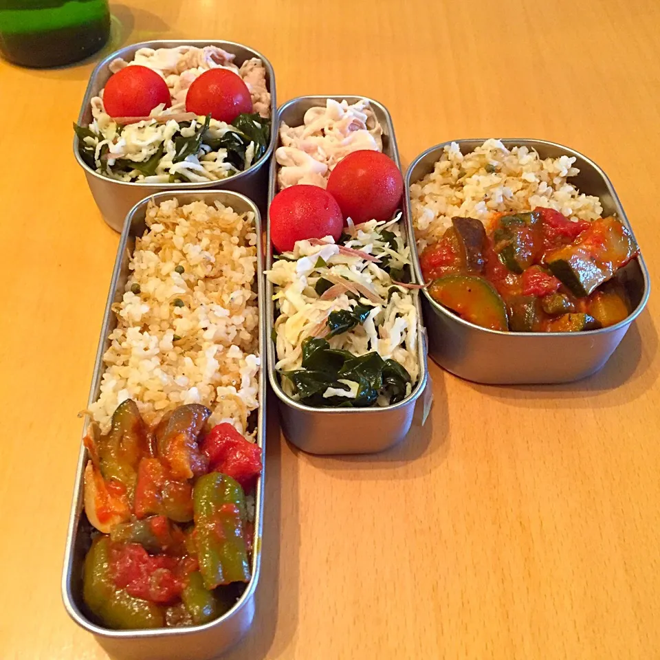 Snapdishの料理写真:Today's bento!|Takeshi Matsuiさん