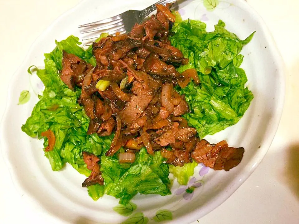 Shikuwasa marinated sautéed beef|Yvette Garciaさん