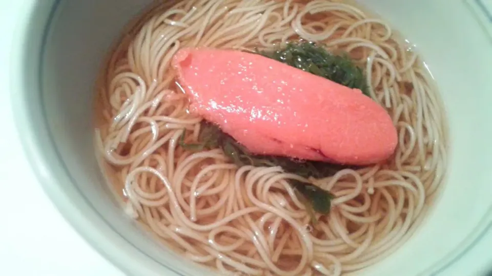 たらこめかぶにゅうめん♡|Seee.さん