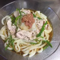 Snapdishの料理写真:冷しゃぶ梅おろしうどん☆|しのぶさん