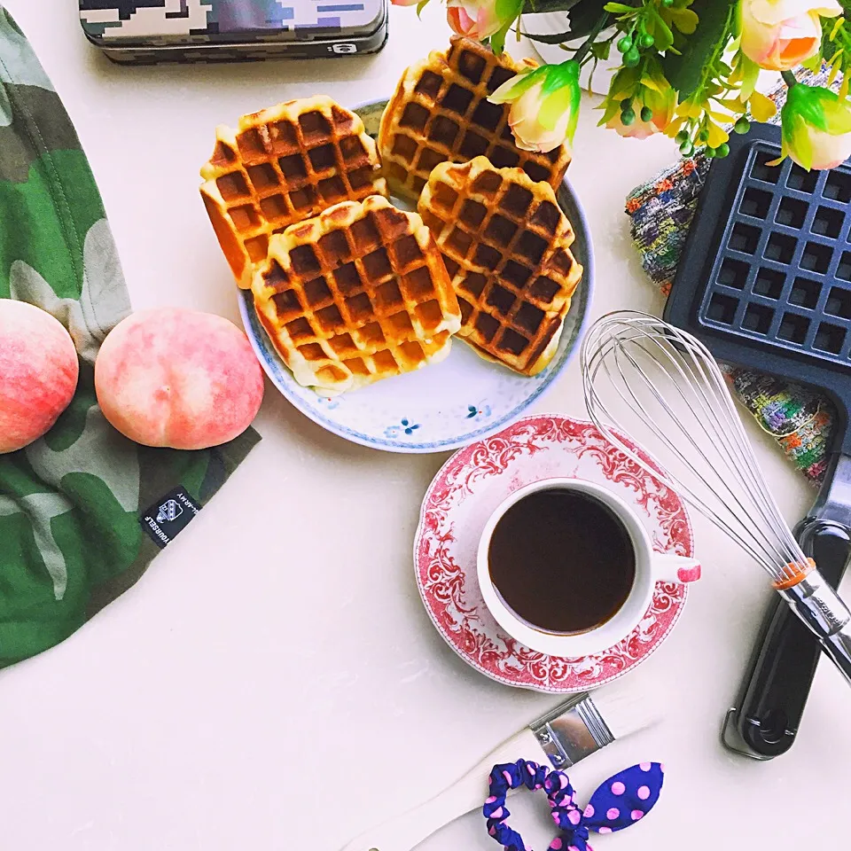 Snapdishの料理写真:Waffle maker|Miss Summerさん