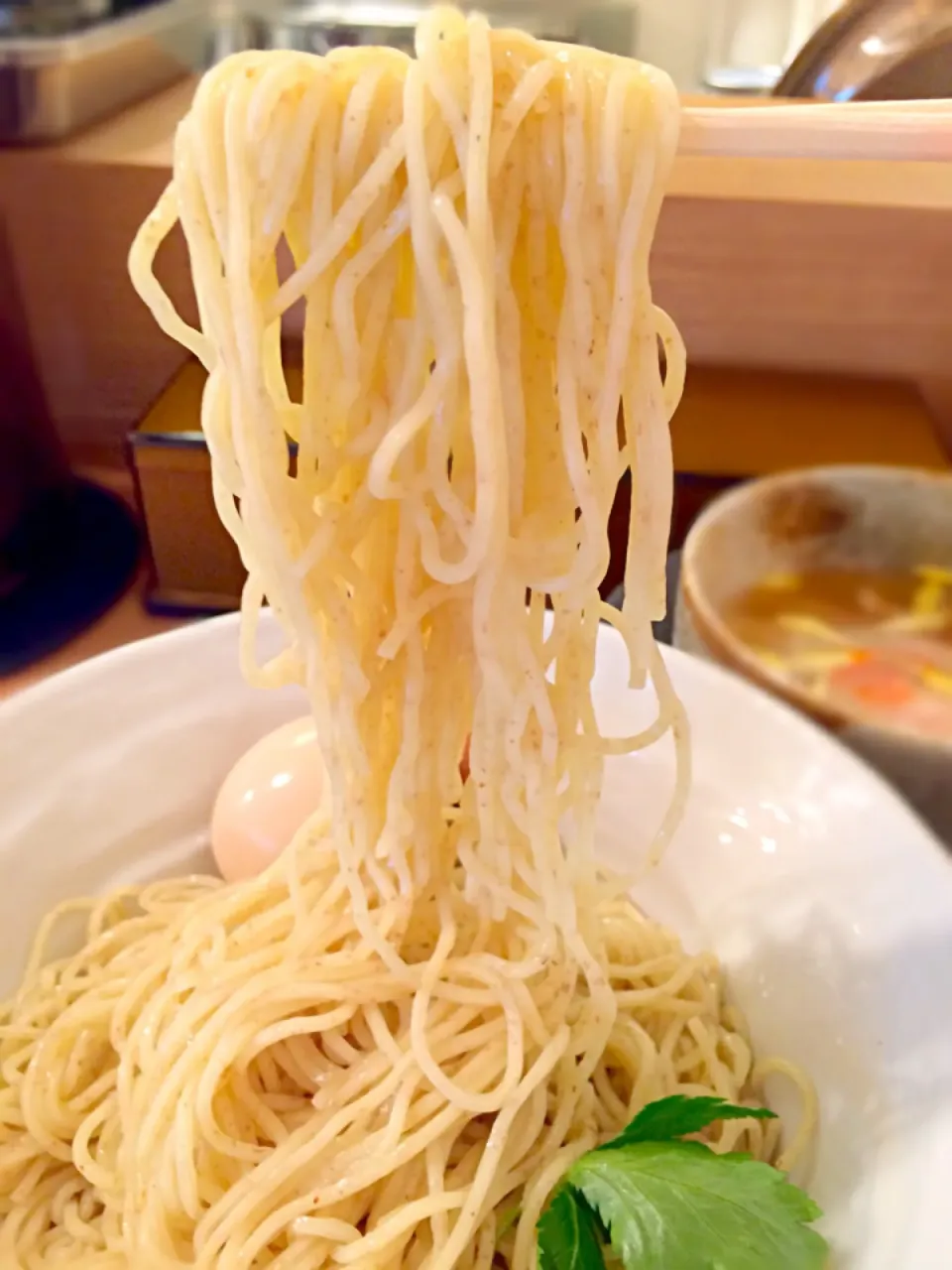 Snapdishの料理写真:鯛塩つけ麺の麺|morimi32さん