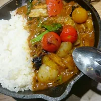 Snapdishの料理写真:1日分の野菜カレー キャンプエクスプレス(横浜ジョイナス店)|まささん