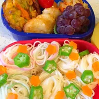 Snapdishの料理写真:そうめんのお弁当|Ai Itoさん