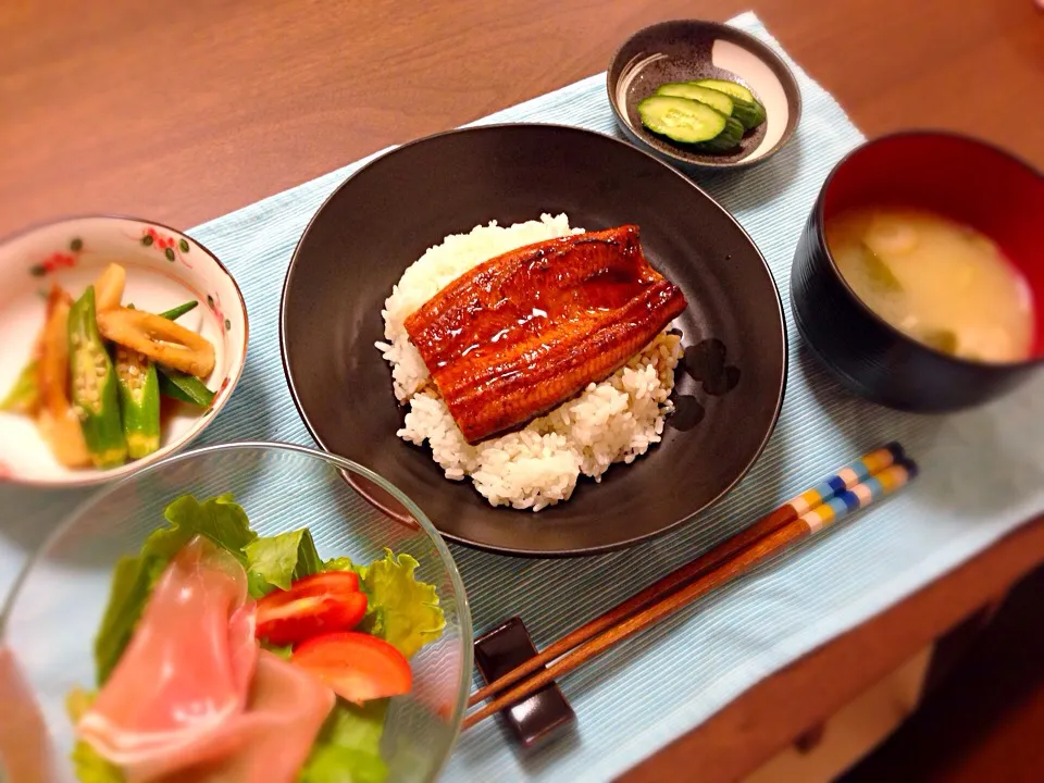 土用の丑晩ごはん|のんさん