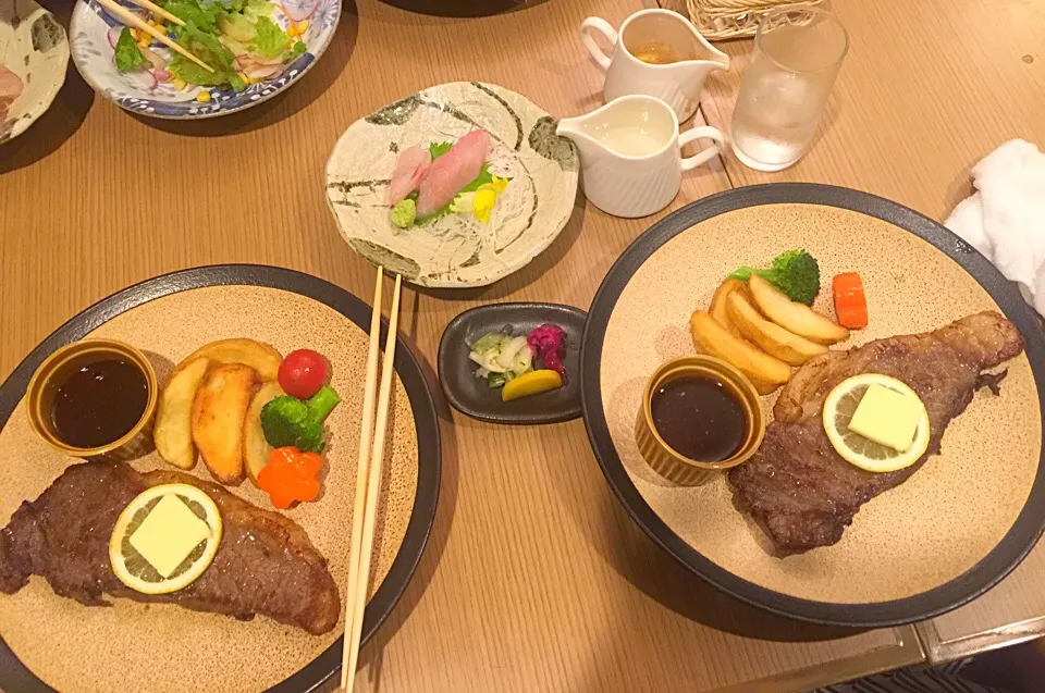 Snapdishの料理写真:Steak Style|Audrey Graciellah Jishikamikuさん