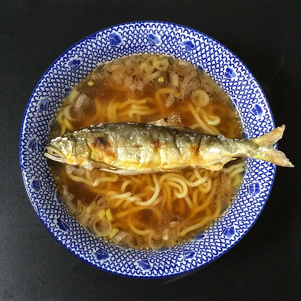 鮎ラーメン（醤油）|.さん