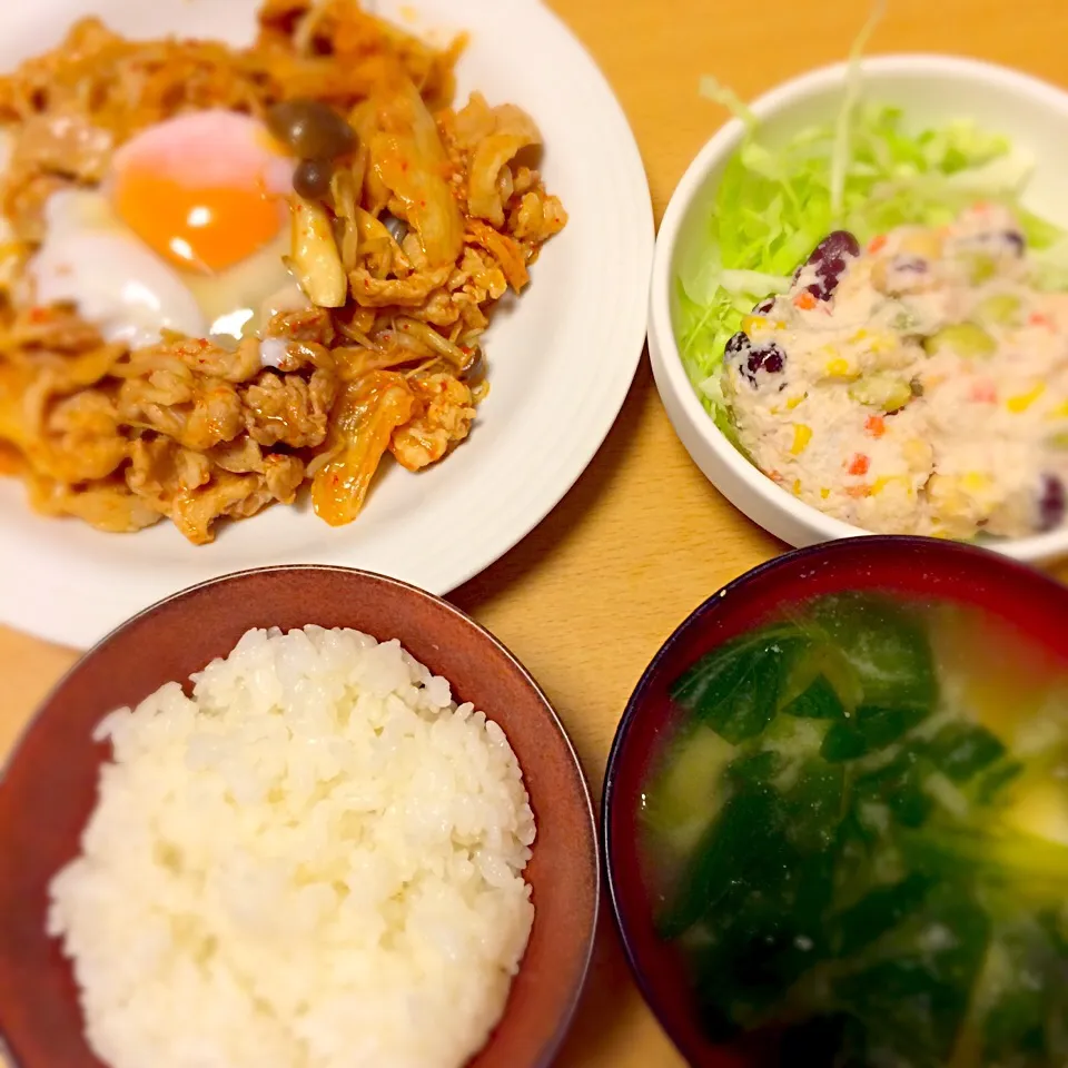 Snapdishの料理写真:2015.7.24 夕飯|2015kakeiyarikuriさん