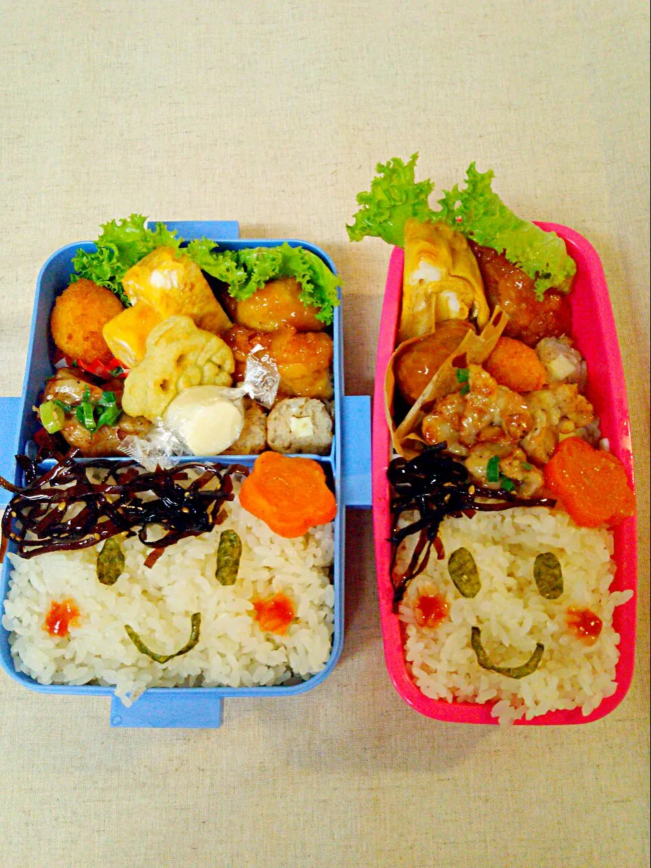 今日の長男弁当🍱と私お弁当🍱〰✨|Sayakaさん