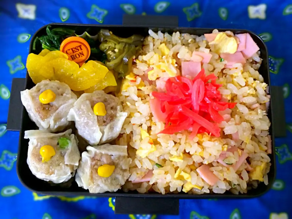 7月25日❁炒飯焼売弁当❁|つんさん