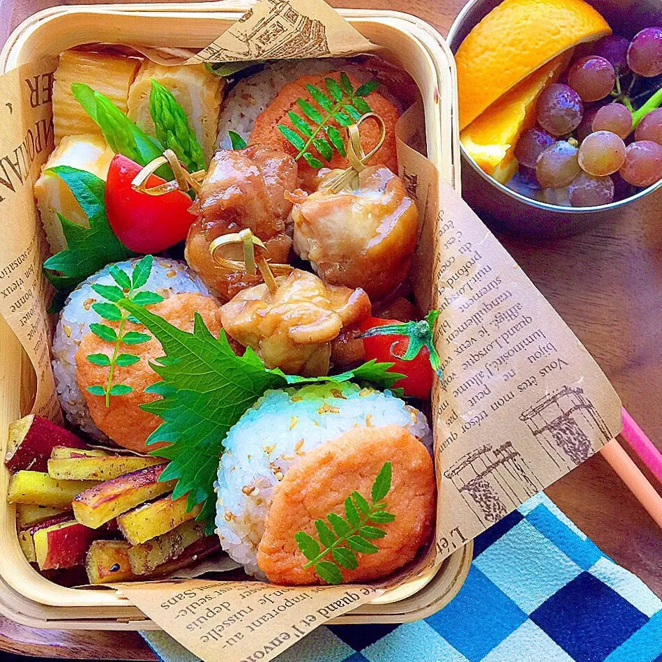 息子の焼き焼き弁当🍙🐔|Hanaさん