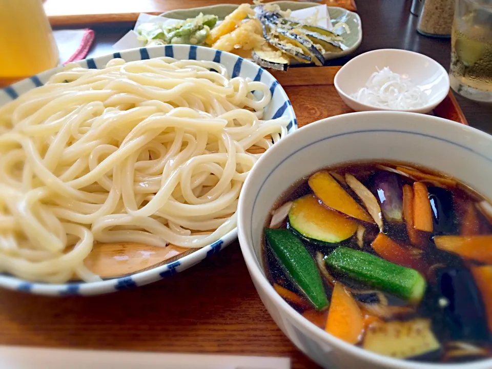 野菜鳥肉汁うどん|リフルシャッフルさん