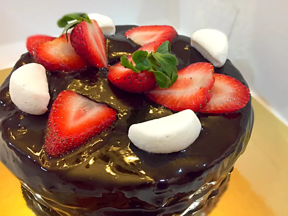 Chocolate Fudge Cake|Koong Loveableloveさん