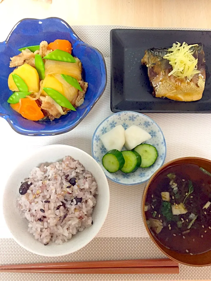 肉じゃが さば味噌煮|yucaさん