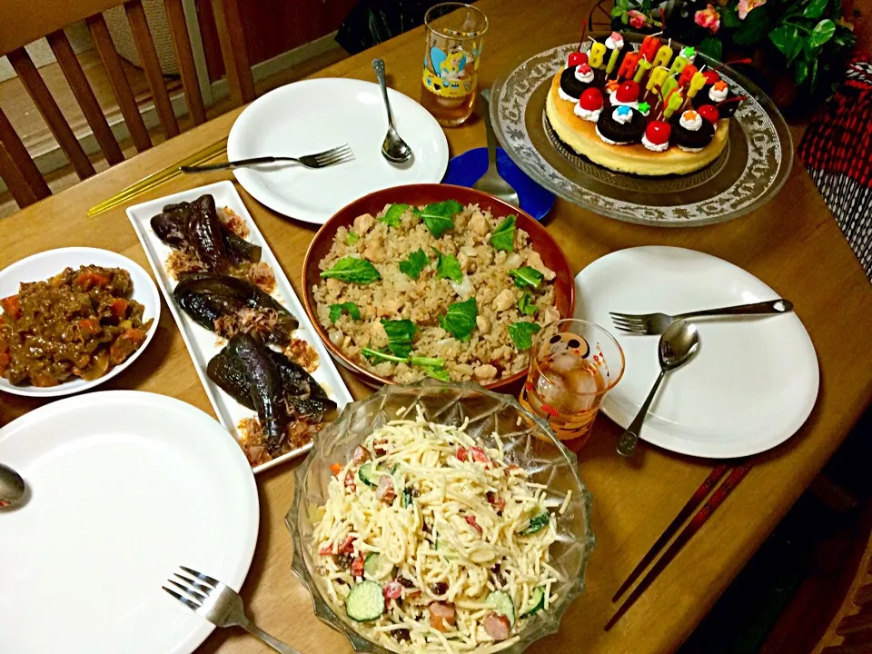 Simple dinner for my daughter friends celebrating and surprising her BFF a little party|Babyluv Cabrera Ocampoさん