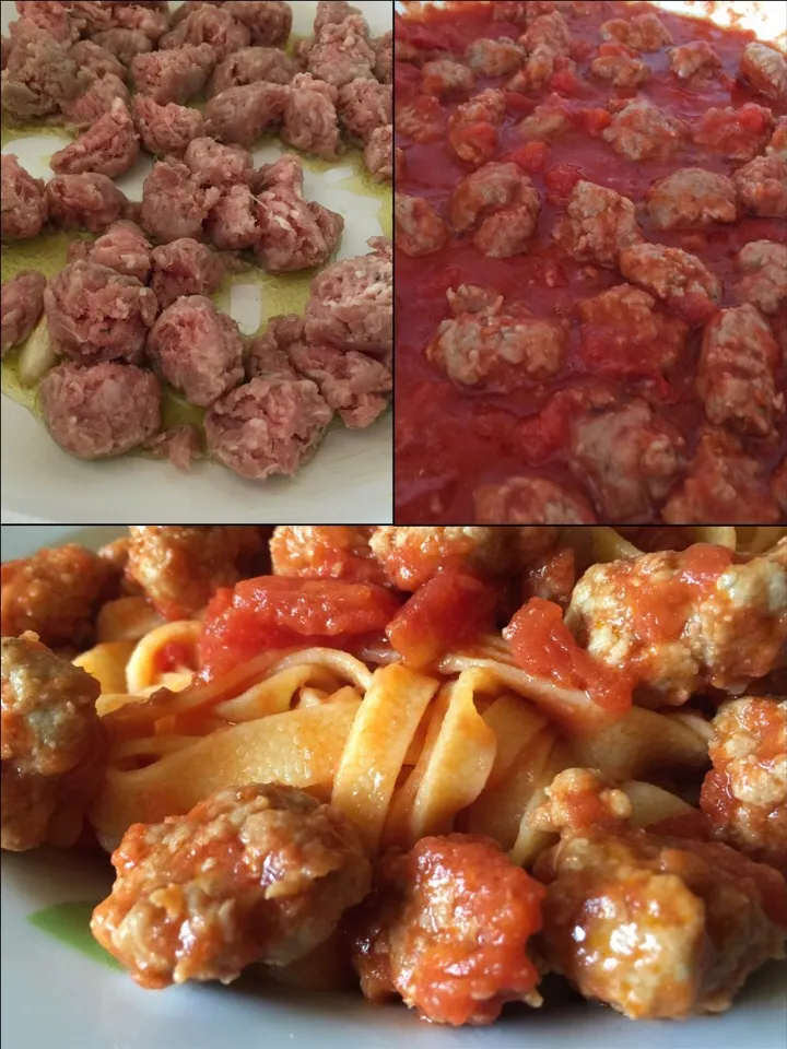 Polpette per un piatto di pasta al ragù facile facile...|matteo pisanoさん