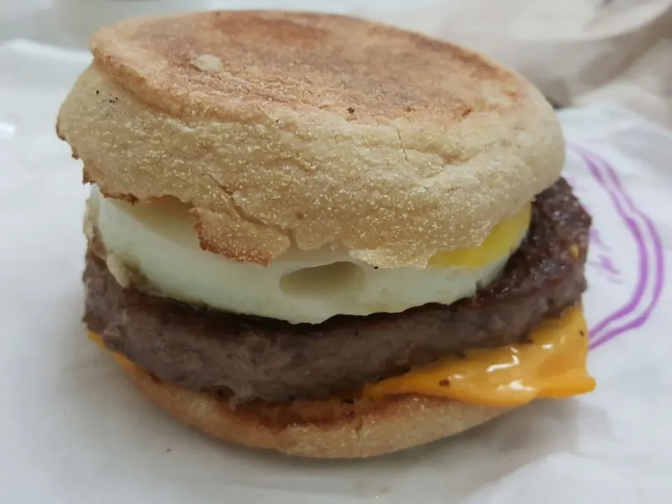 McMuffin Steak Egg & Cheese|Christian J. Torres Cañarteさん