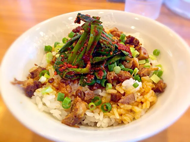 【花月】チャーシュー丼　ニラ添え|海斗さん