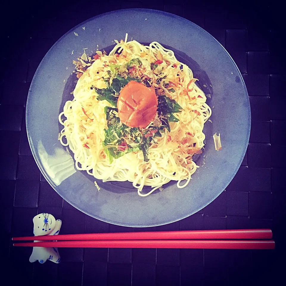 夏にぴったり！梅しそ素麺|Manaさん