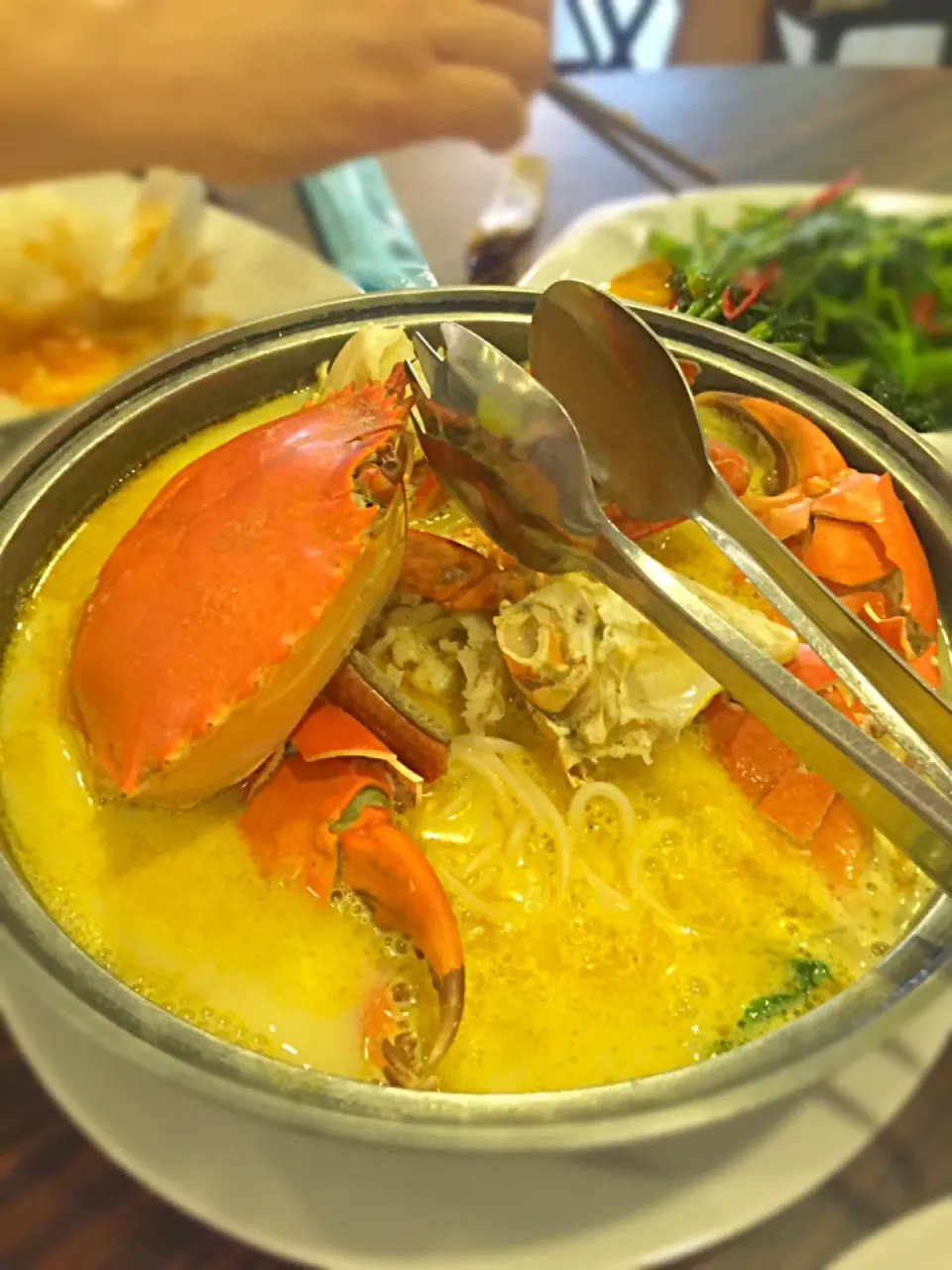 Claypot crab noodles|해리さん