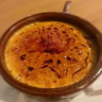 Creme Brulee from Cafe Vina. Deliciously decadent. Expertly torched on top, the heavenly custard underneath was still cold with the surface warm. Super yu|Candy Moyさん