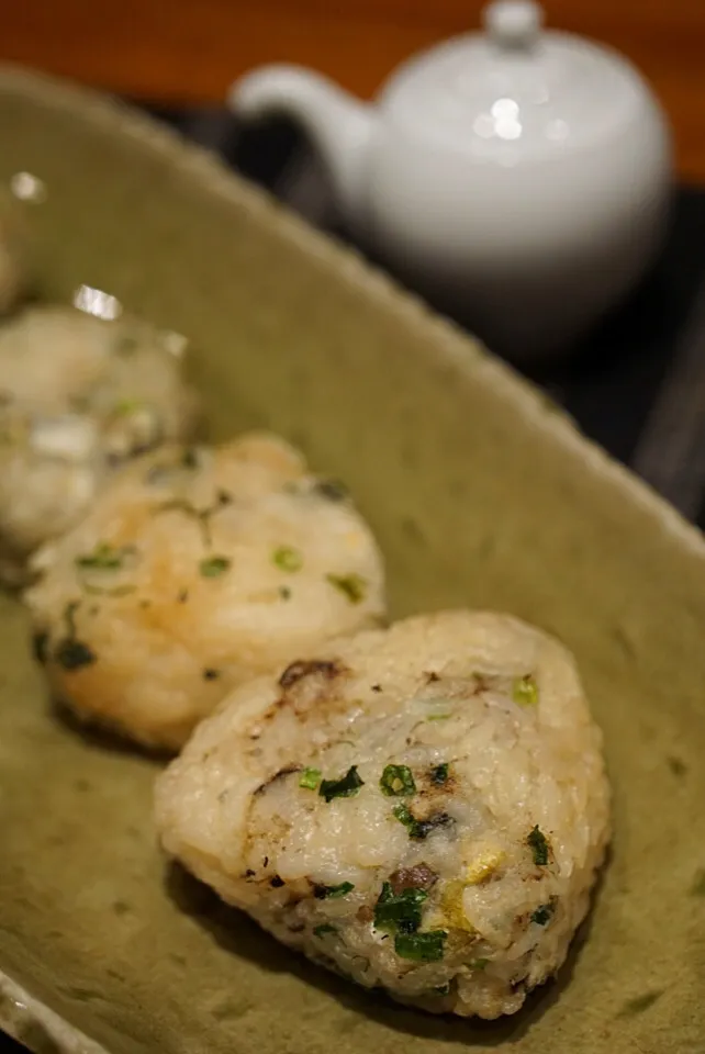 鮎ごはんの焼きおにぎり|Junさん