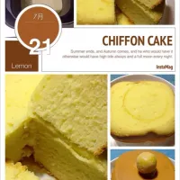 柠檬戚风蛋糕Lemon chiffon cake|susanさん