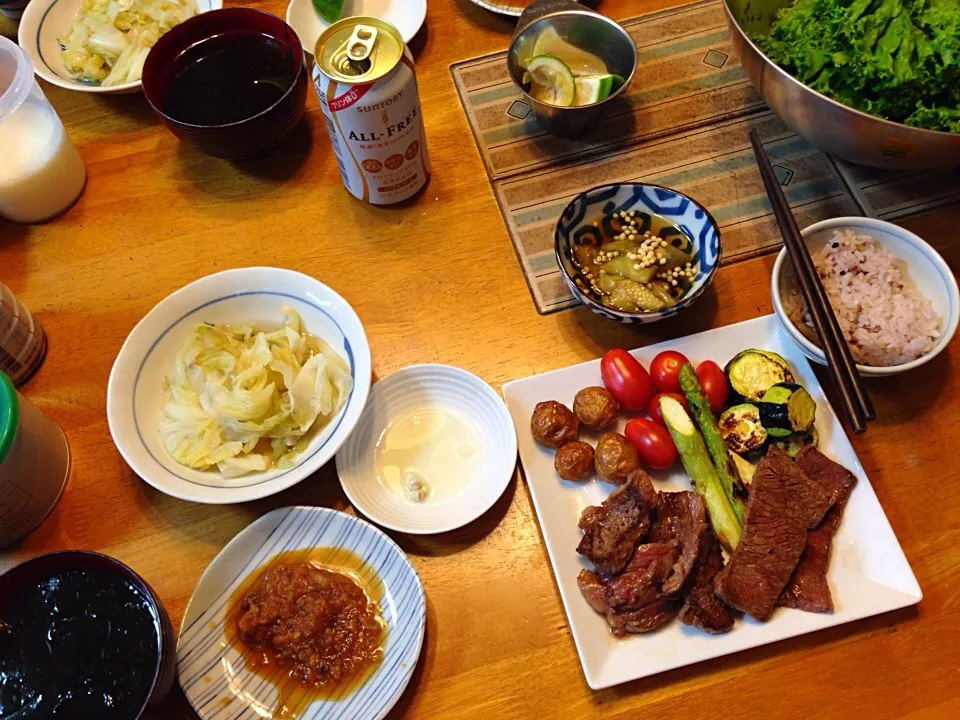 お家で焼肉🎵|まりまりさん