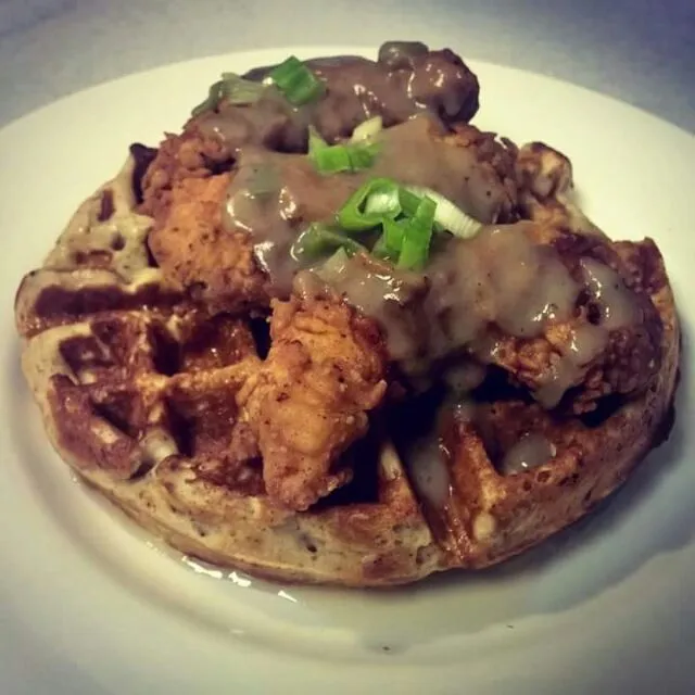 chicken and waffles|CHUENCHAIさん