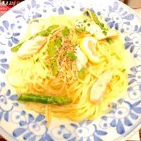 Snapdishの料理写真:レモンクリームパスタ🍝|tsubo1322さん